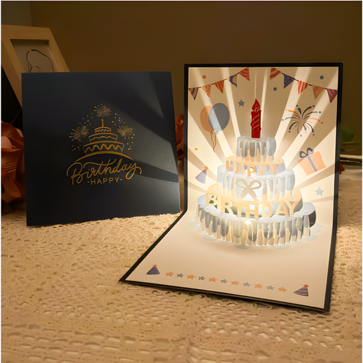 3D Singing Birthday Card