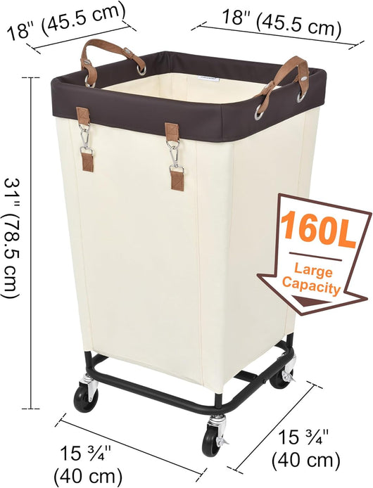 Rolling Laundry Hamper