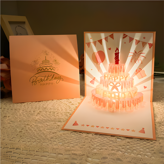 3D Singing Birthday Card