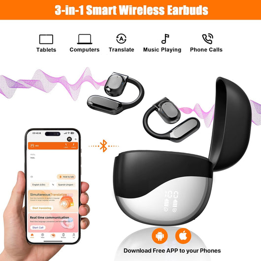 Real Time AI Translation Earbuds