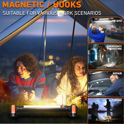Rechargeable Magnetic Light