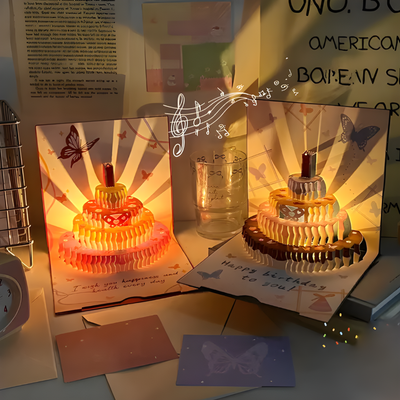 3D Singing Birthday Card