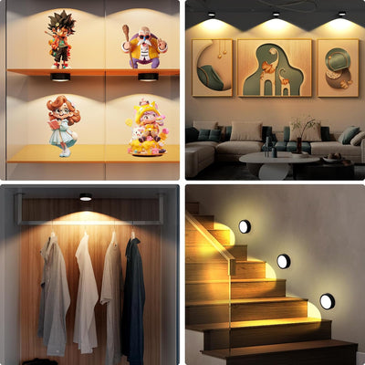 Rechargeable Wall Picture Lights (Pack of 3)