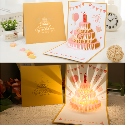 3D Singing Birthday Card