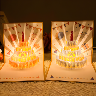 3D Singing Birthday Card