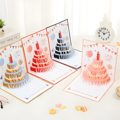 3D Singing Birthday Card